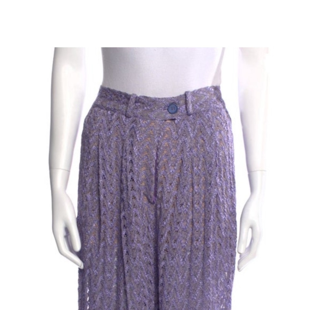 Missoni Purple Wide Leg Jumpsuit NOT WORN WITH THE REAL TAG !!!!